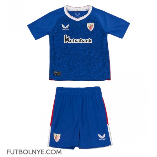 Camiseta Athletic Bilbao Visitante Equipación para niños 2024-25 manga corta (+ pantalones cortos)